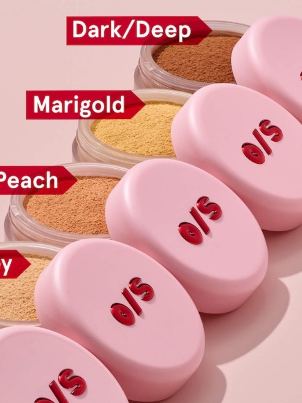 ONE/SIZE Marigold Ultimate Setting Powder - Red and Yellow Box